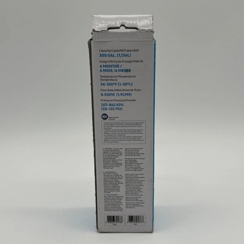 Samsung HAF-CIN/EXP Refrigerator Water Filter   GENUINE!   NEW IN BOX! DA2900020
